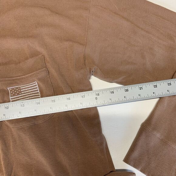 Skims Robe Large Ochre Pink Brown Belted Team USA Olympic Lounge Soft - Picture 5 of 10